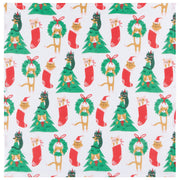 Jubilee - Let it Meow Christmas Floursack Dishtowels Set of