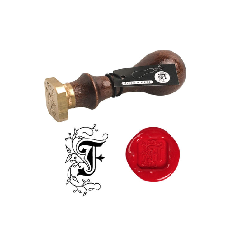 Jacques Herbin - illuminated brass seal - 5 mm - Ancient style - A to Z Office Supplies A