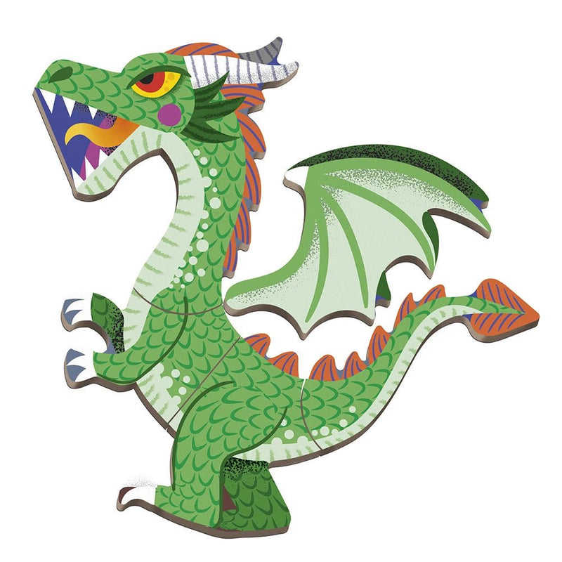 Janod - Magneti'book Dragons, 53 magnets Games & Toys