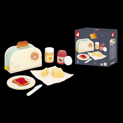 Janod - MAMIE SOLEIL: TOASTER SET Games & Toys