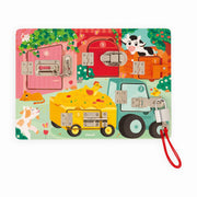 Janod - Padlocks Board - The Farm - Limolin 