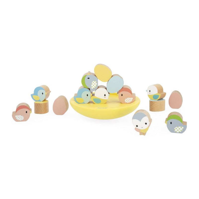 Janod - PURE: BIRD BALANCING GAME Games & Toys