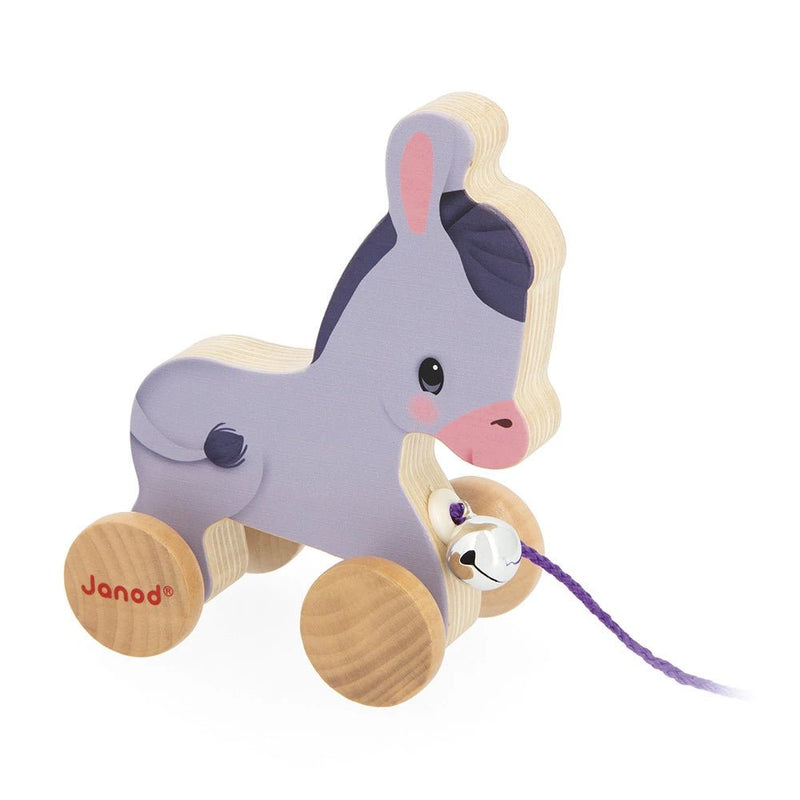 Janod - Walking donkey Farm Games & Toys