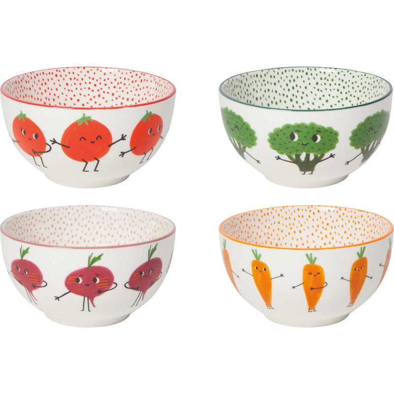 Danica Jubilee - Funny Food Bowls (Set of 4)