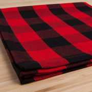 Danica - Recycled Cotton 2nd Spin Red Buffalo Check Napkins
