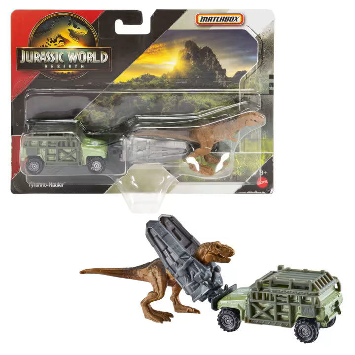 Matchbox - Jurassic World - Dino Transporter (Single Random Pick)