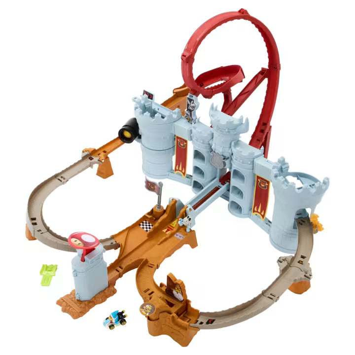 Hot Wheels - Mario Kart Bowser's Castle Track Set