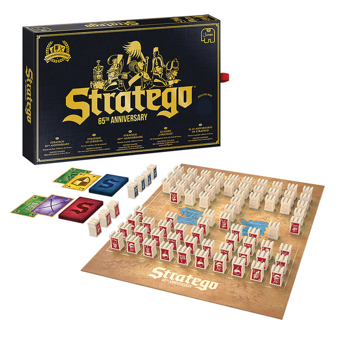 Jumbo Stratego 65th Anniversary Edition game components