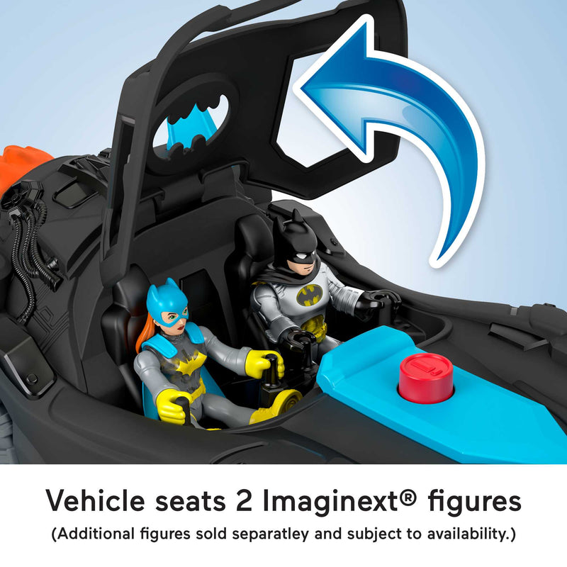 Imaginext - DC Super Friends - Lights and Sounds Batmobile - Product detail or play view 3