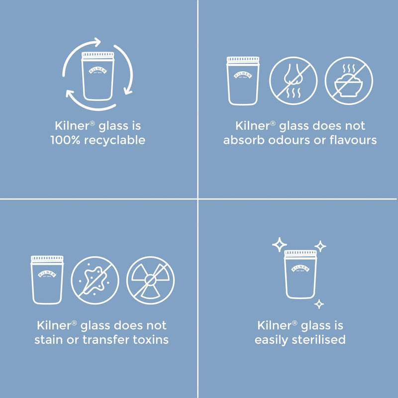 Kilner Preserve Jar Screw Bands | Set of 6 — Regular Size