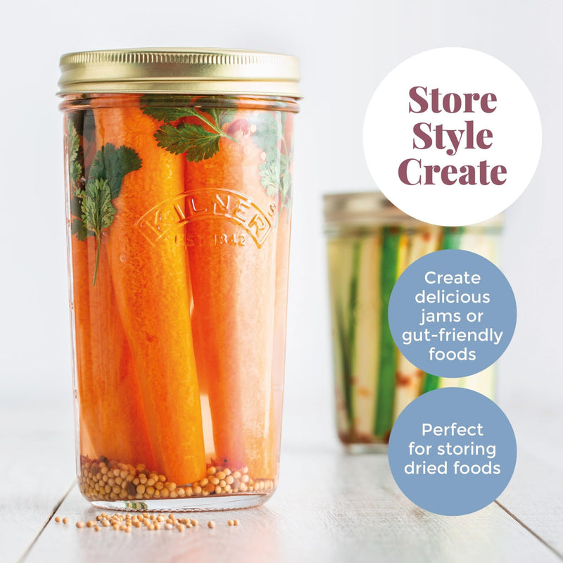 Kilner Preserve Jar Screw Bands | Set of 6 — Regular Size
