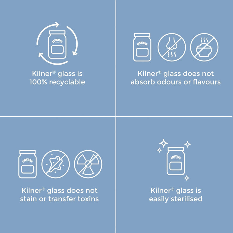 Kilner Preserve Jar Screw Bands | Set of 6 — Regular Size