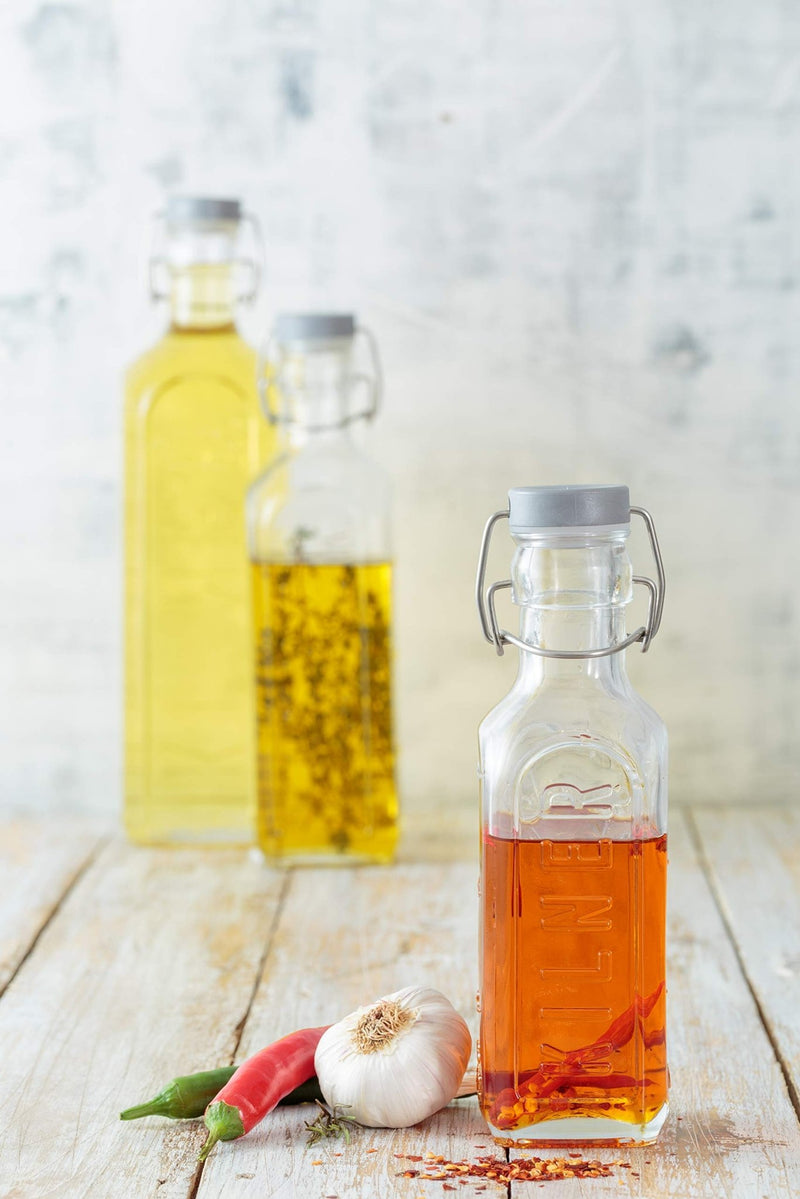Kilner Square Clip-Top Bottle | 330 or 600 mL — 330 mL