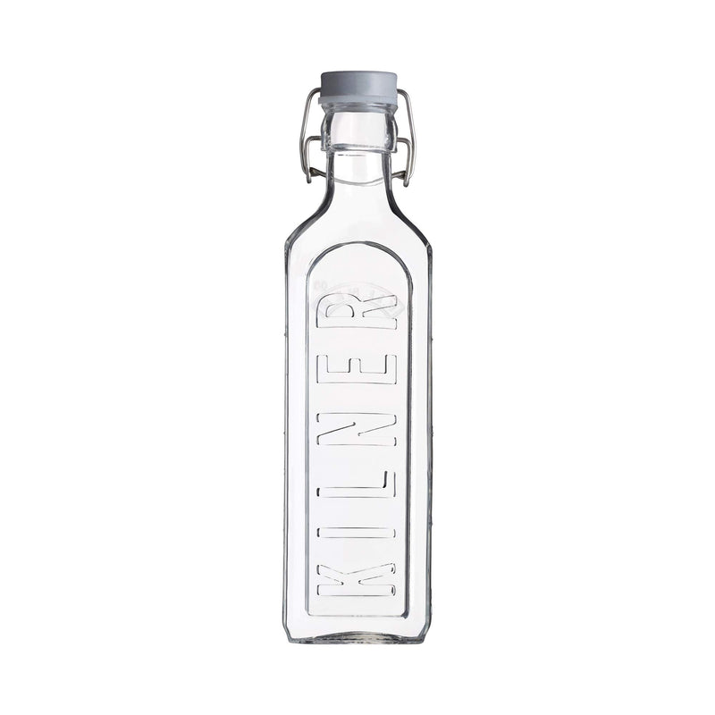 Kilner Square Clip-Top Bottle | 330 or 600 mL — 600 mL