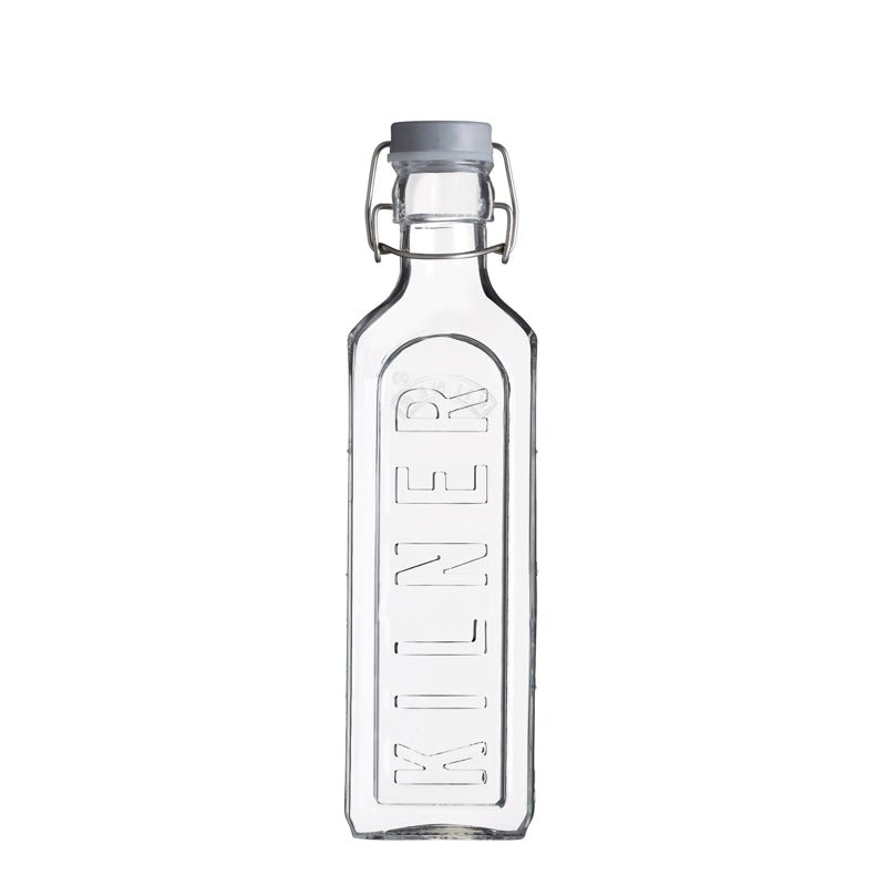 Kilner Square Clip-Top Bottle | 330 or 600 mL — 600 mL