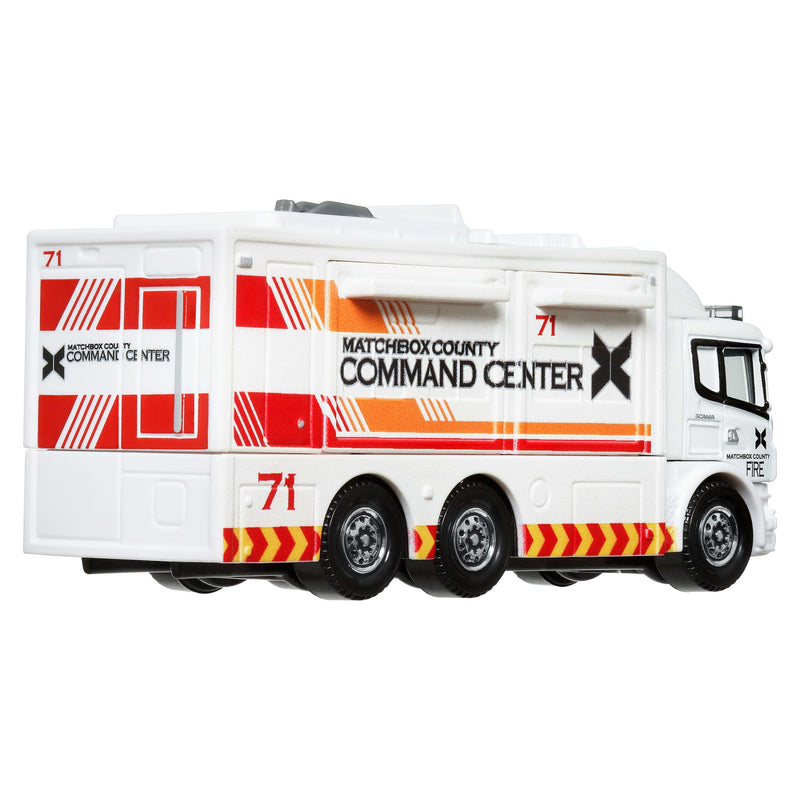 Matchbox - Working Rigs - Die-Cast Toy Vehicle (Single Random Pick) — Example command vehicle