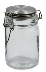 KITCHEN BASICS - Cliptop Glass Jar Home & Kitchen 250ml/8oz