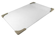 KITCHEN BASICS Glass Work Surface Protector for Kitchen Countertops and Work Areas Home & Kitchen 44x29cm