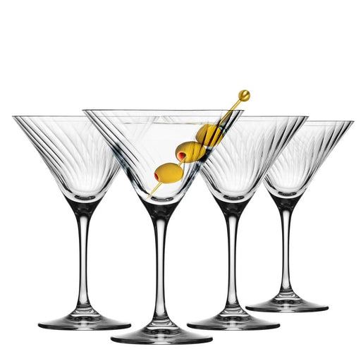 KROSNO - AVANT - GARDE Lumi Martini Glass Set Home & Kitchen