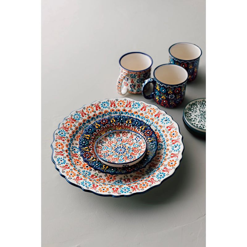 Heirloom - Dish Evani Multi White