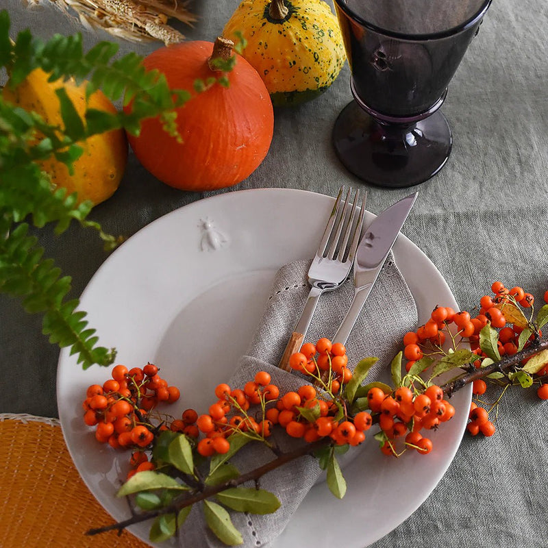 La Rochere - Bee Dinner Plate Home & Kitchen Ecru Single