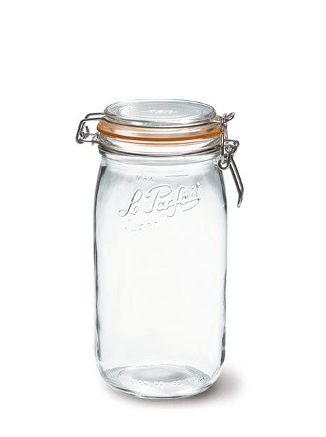 LE PARFAIT - SUPER BOCAL Clip - Top Jar for Preserving and Storage Home & Kitchen 1.5L/48OZ SINGLE