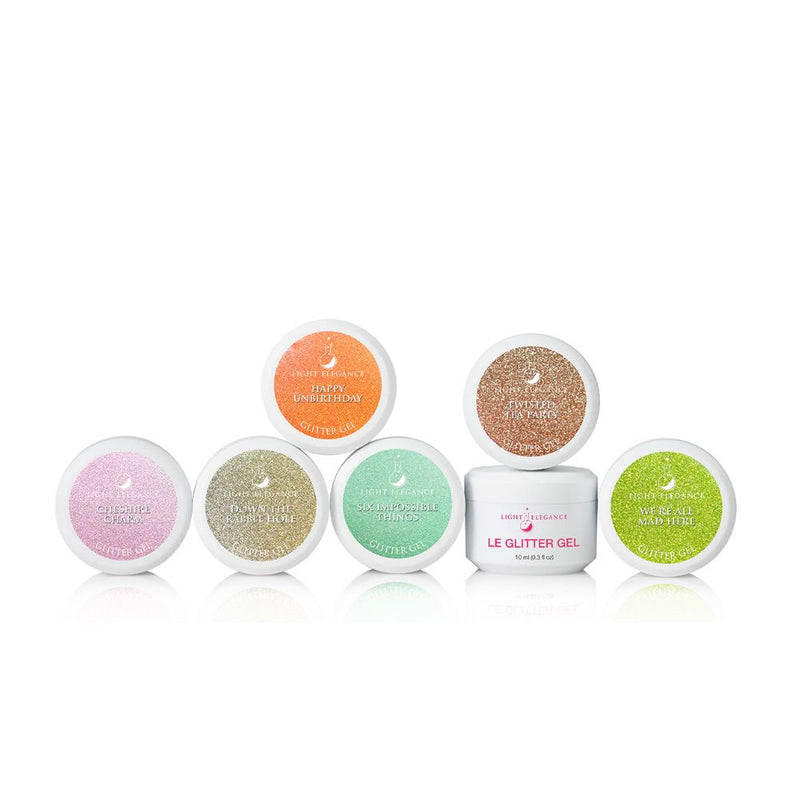 Light Elegance - Glitter Gel Pack Ete 2026 6x10 ml (LOST IN WONDERLAND) -