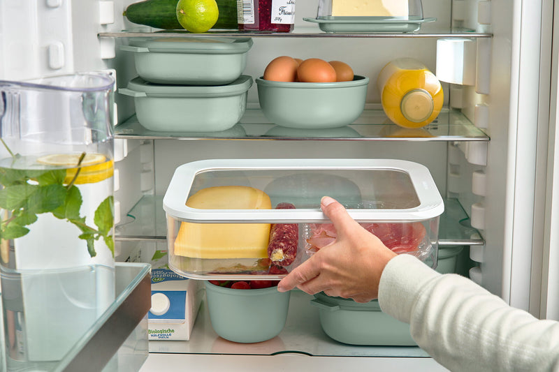 Mepal Cirqula Rectangular Storage Bowl, 500 mL - lifestyle view 2