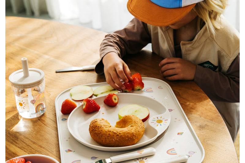 Mepal Mio Children's Plate, 22 cm - lifestyle view 1