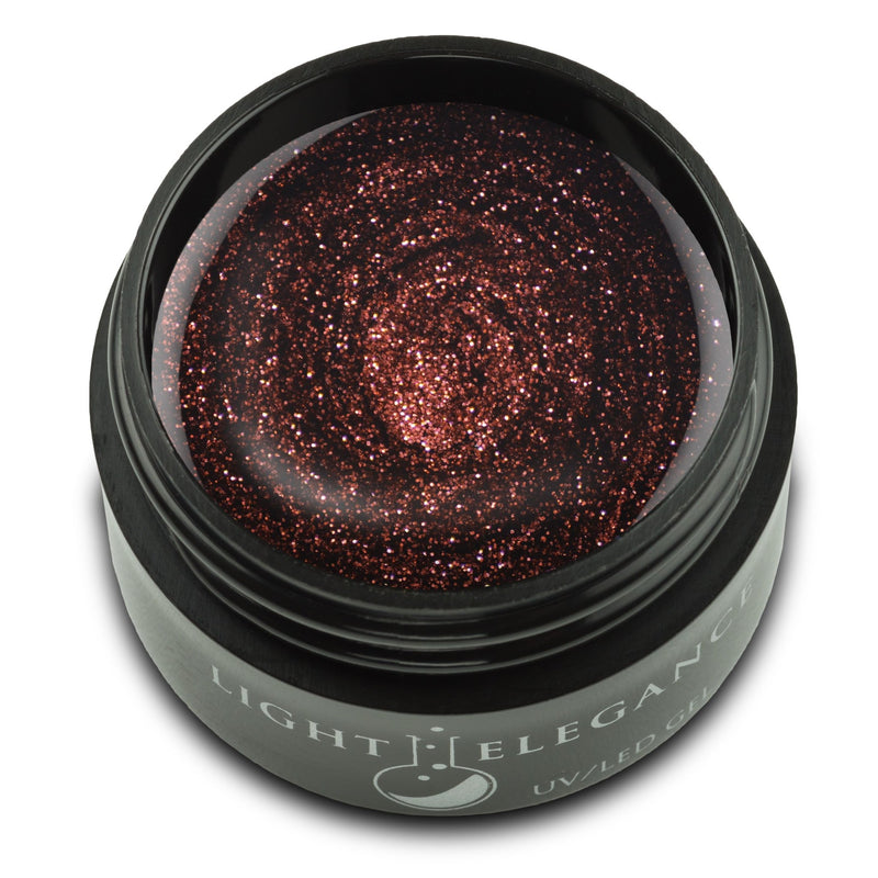 Light Elegance - Jive And Ginger UV/LED Glitter Gel - 17 ml Spice Beauty & Personal Care