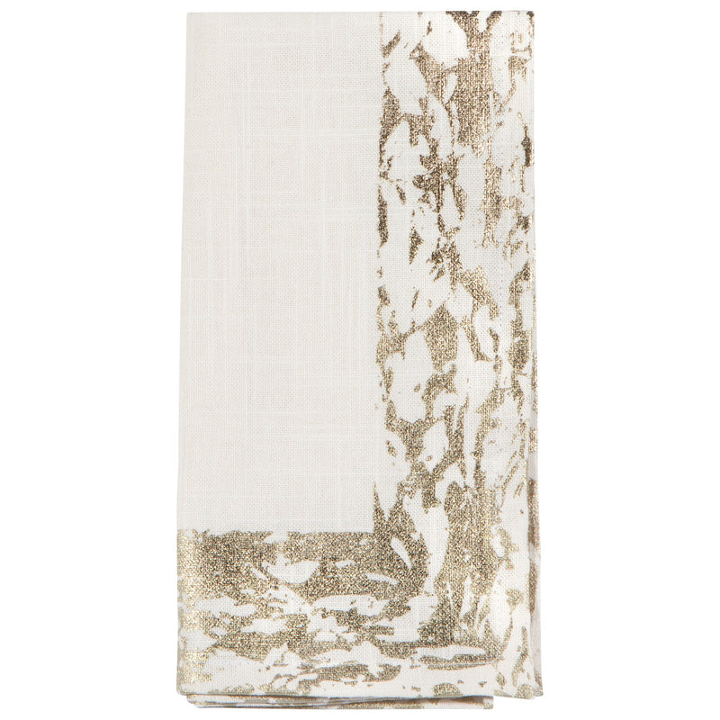 Heirloom - Gold Glimmer Napkins Set of 4