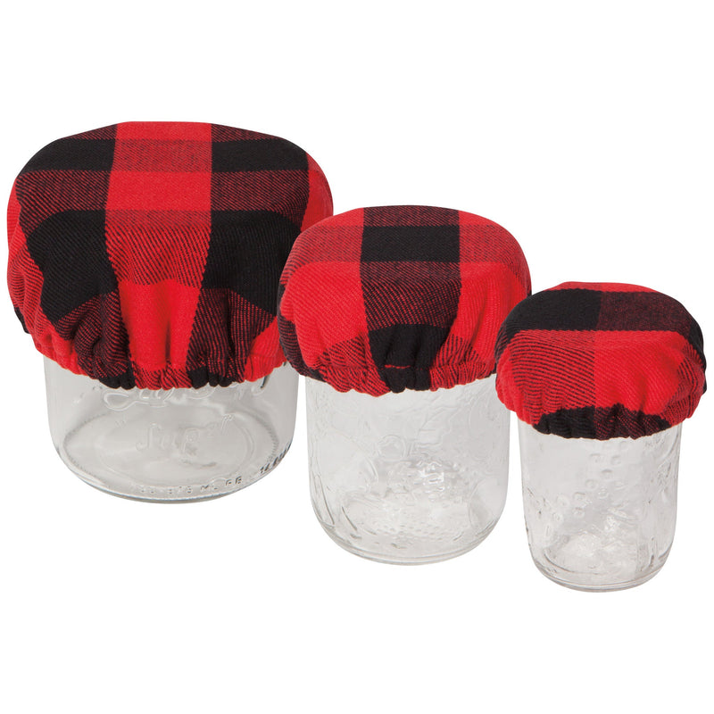 Heirloom - Red Buffalo Check Mini Bowls Cover Set of 3