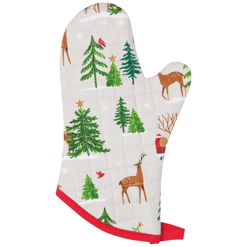 Now Designs - Santa's Reindeer Christmas Oven Mitt
