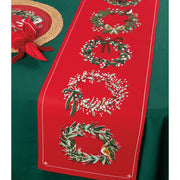 Now Designs - Wreaths Christmas Runner - lifestyle