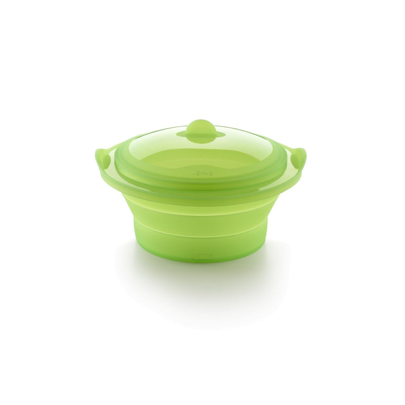 Lékué - Collapsible Steamer Green 2.5 Quart