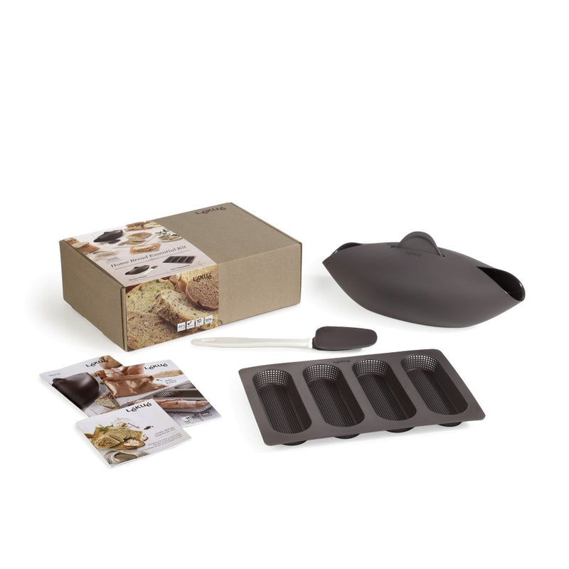 Lékué - Bread Starter Kit, Mini Baguette & Recipe