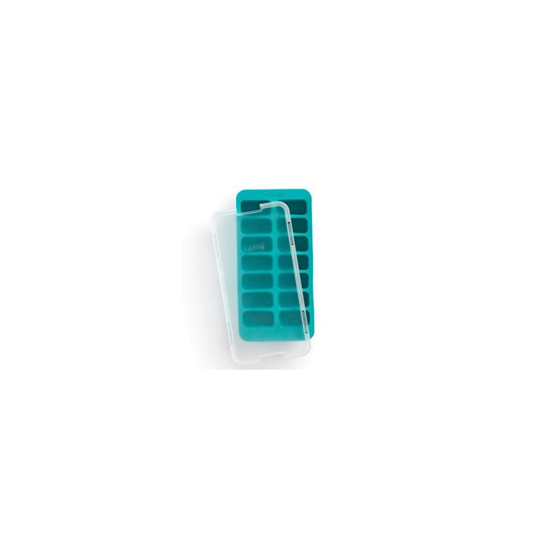 Lékué - Green Rectangular Ice Cube Tray With Cover