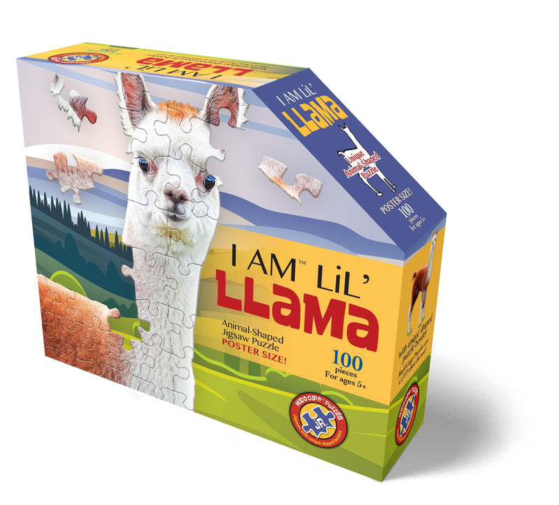 Madd Capp Puzzles - 100 Piece Puzzle - I Am Lil' Llama - view 3