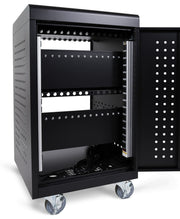 LLTM30-B – Locking Charging Cart for 30 Tablets & Chromebooks | Black; view 2