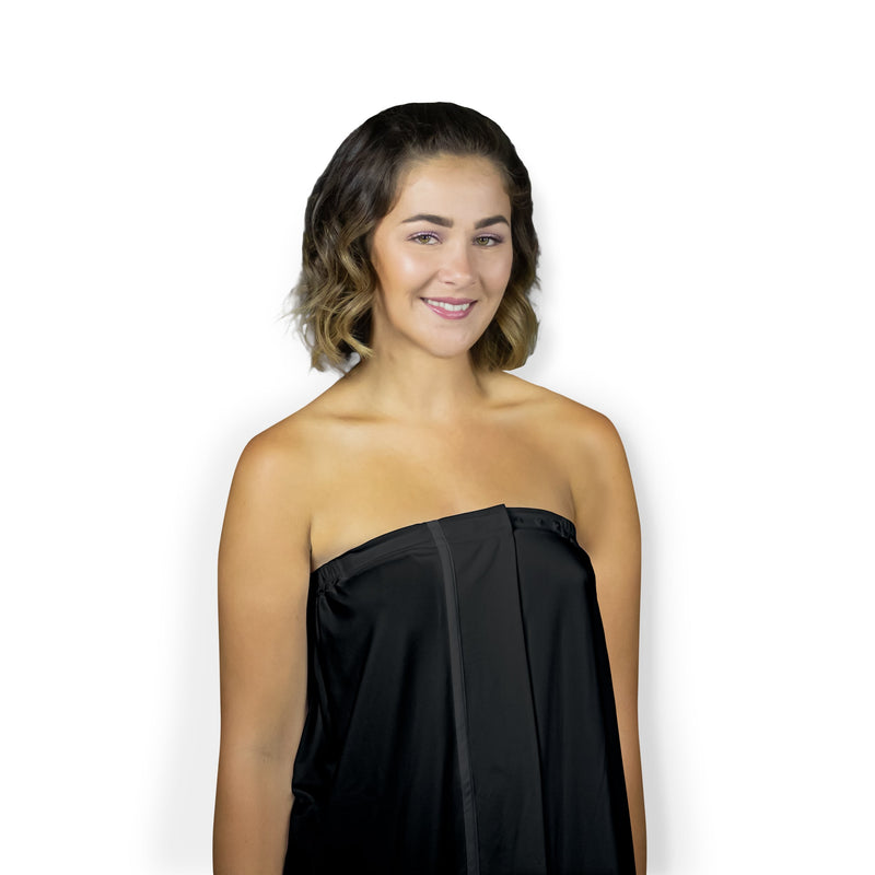 Loytel Adjustable Spa Wrap Around with Snaps Apparel & Accessories Grey Medium