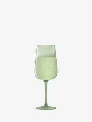 LSA International - Arc Contrast Champagne Flute Earth x 2 Home & Kitchen