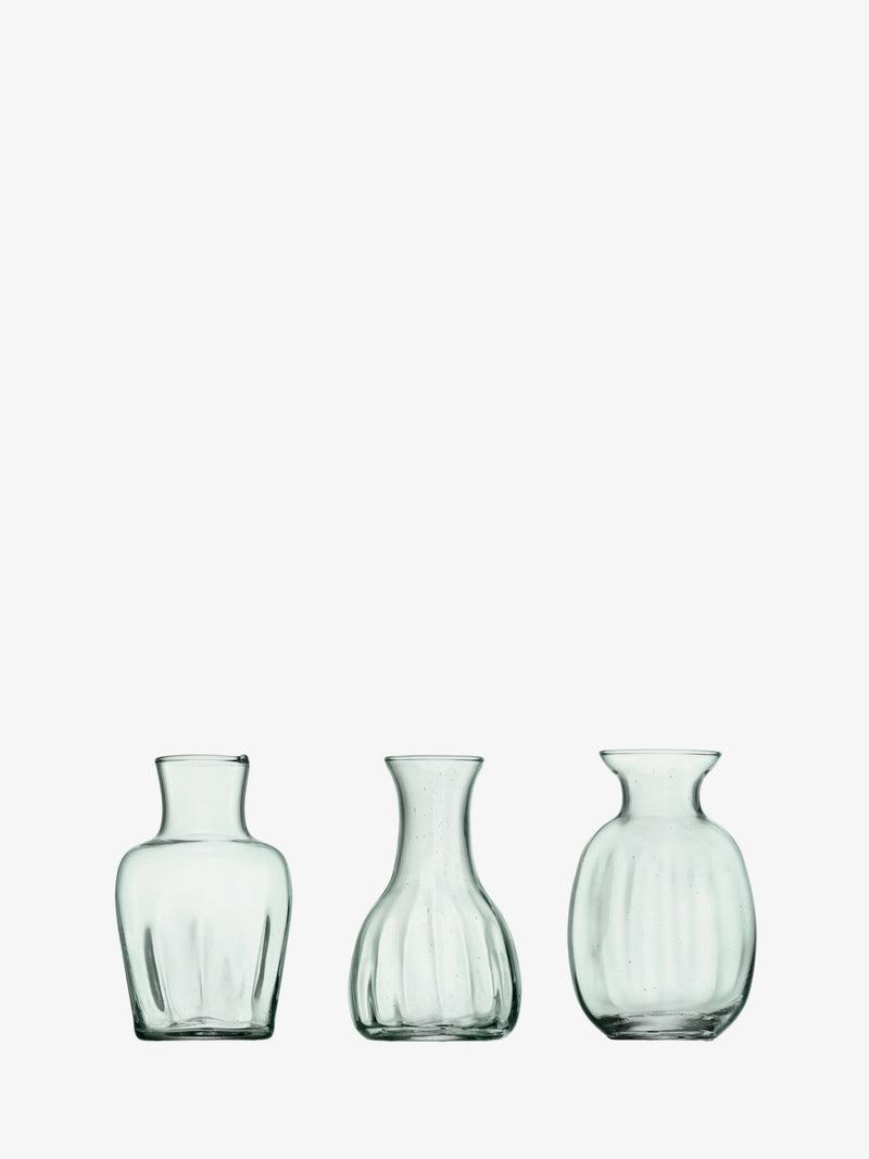LSA - Mia - Mini Vase Trio (Set of 3) | H11 cm - product view