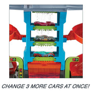 Hot Wheels - City Mega Tower Car Wash Playset - Product detail or play view 3
