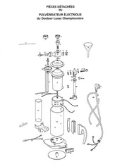 Lucas Championnière sprayer parts diagram - reference for part #41