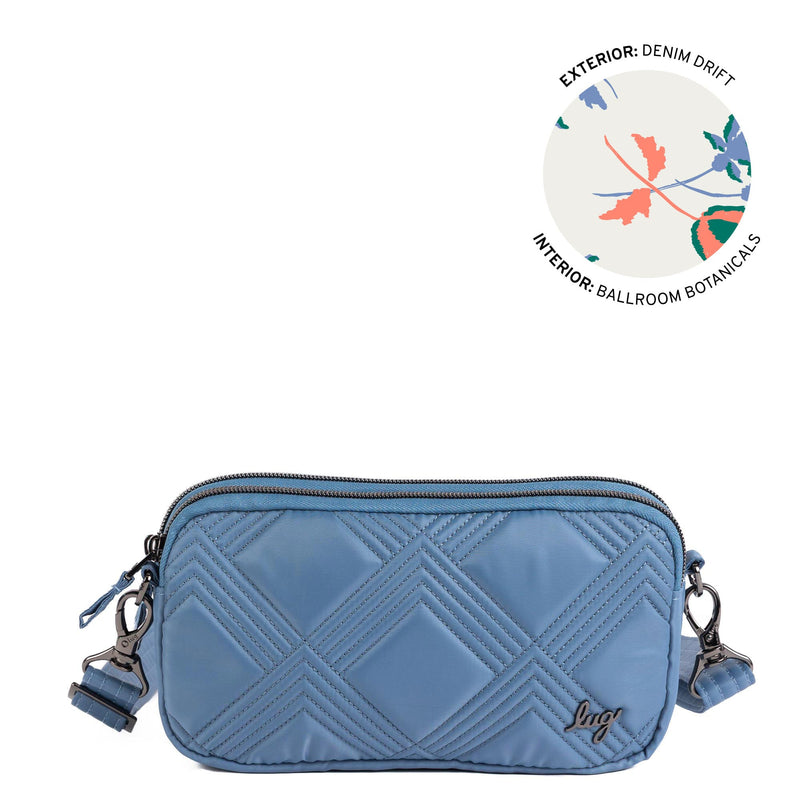 Lug - Coupe XL Convertible Crossbody Bag - Denim Drift