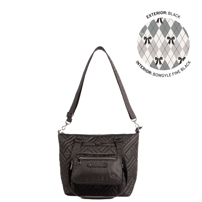 LUG - Catamaran Tote Bag & Removable Pouch Luggage & Bags BLACK