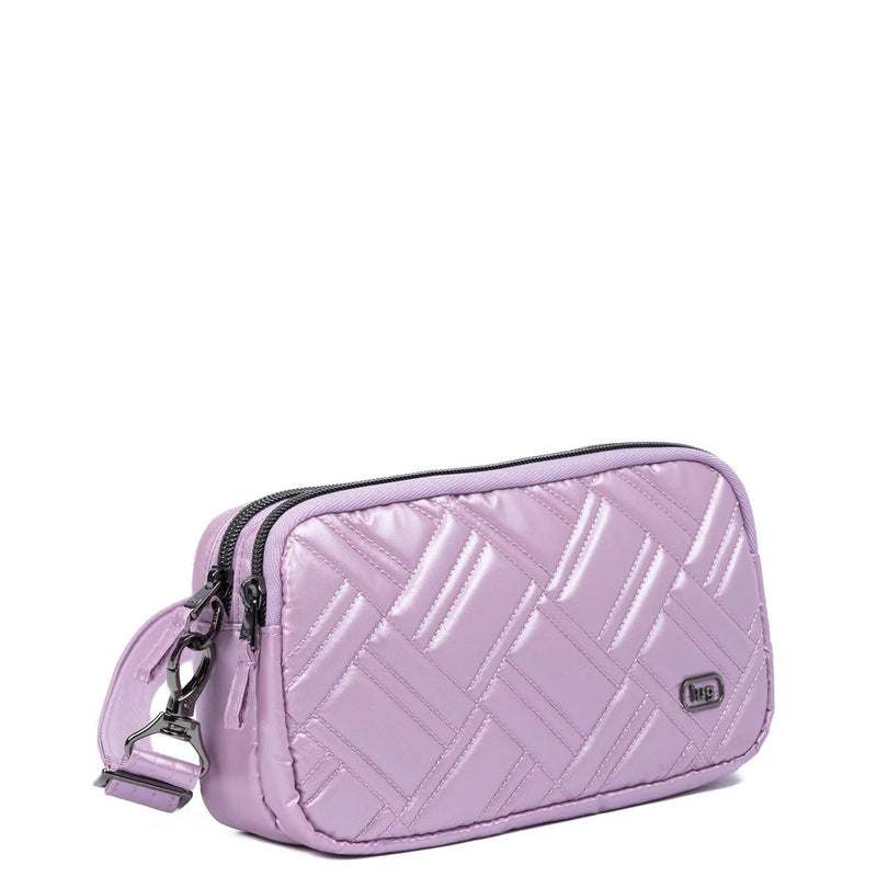 LUG - Coupe XL Plus Convertible Crossbody Bag _ METALLIC BUBBLE PURPLE Luggage & Bags