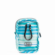 LUG - Embroidered Drizzle Zip Storage Pouch Luggage & Bags LOVE WAVES AQUA