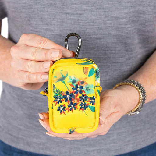 LUG - Embroidered Drizzle Zip Storage Pouch Luggage & Bags MICRO HOUNDSTOOTH