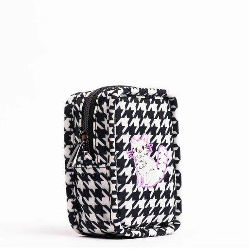 LUG - Embroidered Drizzle Zip Storage Pouch Luggage & Bags MICRO HOUNDSTOOTH
